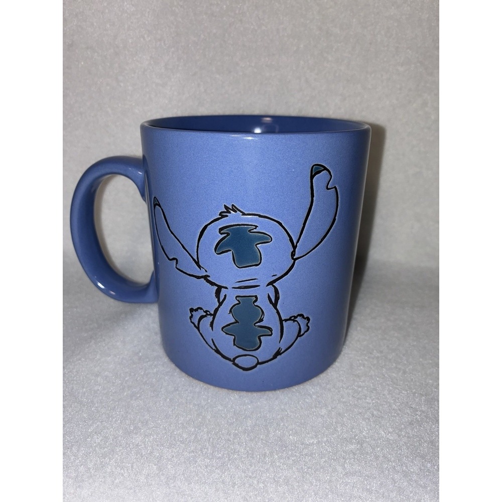 Disney Stitch Coffee Mug 20oz Blue Lilo and Stitch Large - Picture 3 of 7